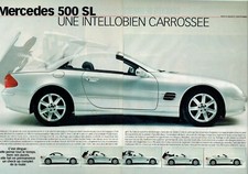 2001 Mercedes 500L Sensotronic 2 Page Intello Advertising 1120 