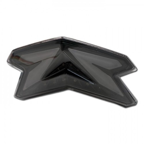 Led feu arrière noir kawasaki - arrière,