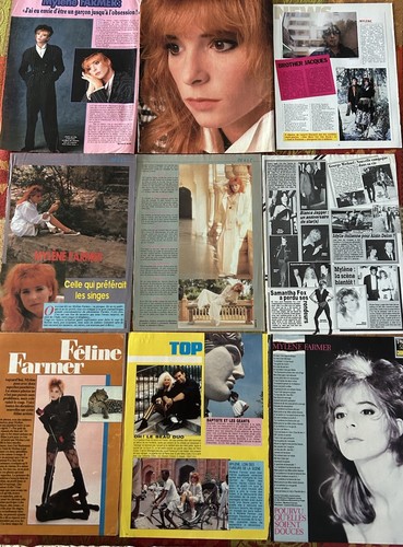Mylene farmer presse - farmer, années