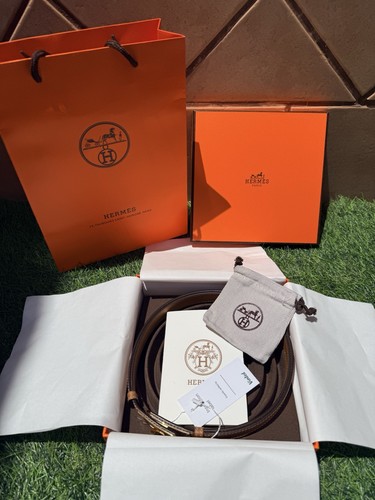 Ceinture hermes kelly noir - ceinture,