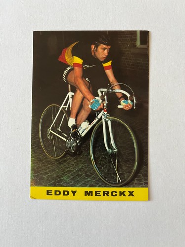 Eddy merckx vintage postcard - eddy,