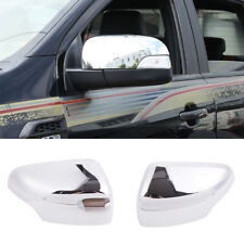 Chrome SIDE MIRROR COVERS For Ford Ranger- PX PX2 PX3 XL XLT XLS Wildtrak 11-21