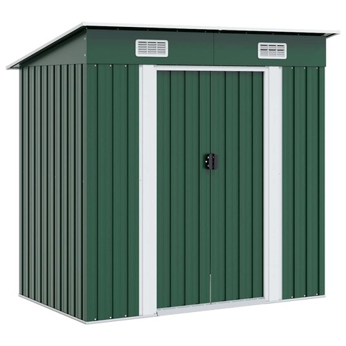 Abri jardin métal gris - jardin,