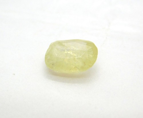 Saphir jaune naturel - , non