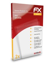 atFoliX 2x Film Protection d'écran pour Akai MPC4000 mat&antichoc