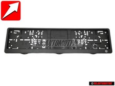 VW Original Support Plaque De