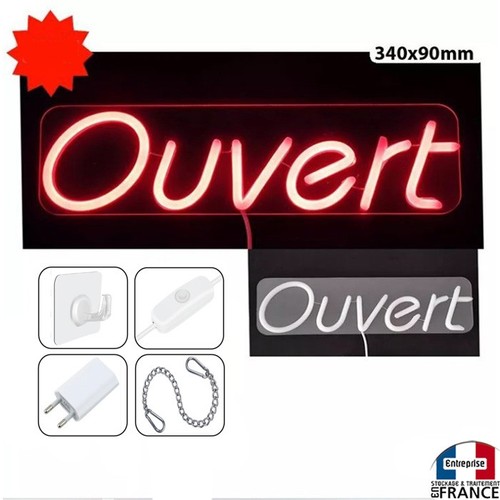 Panneau enseigne lumineuse