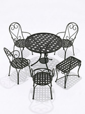 Ensemble bistrot métal 6