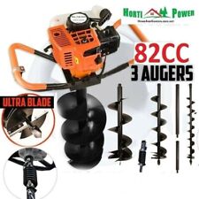 TARIÈRE THERMIQUE PROFESSIONNELLE ESSENCE 82 CC 3 FORETS 10 15 20CM