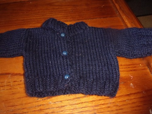 Veste pour poupée tricote - veste,