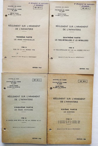 Lot fascicules armement - fascicules,