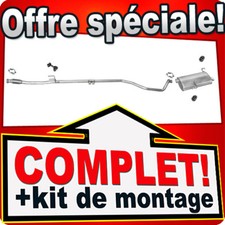 Ligne pot d'échappement pour PEUGEOT 206 1.4 HDI Break SW Silencieux