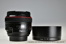 Canon EF 50mm f/1.2 L USM