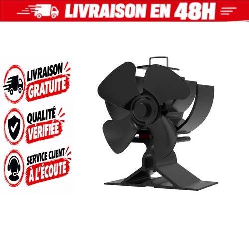 Ventilateur poêle bois - de,