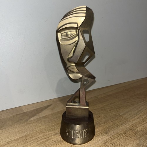 Sculpture trophée prix laiton - sculpture,