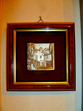 Petit cadre en étain