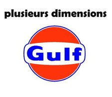 GULF stickers autocollant -