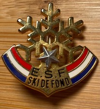 MÉDAILLE DE SKI DE FOND  /