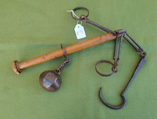 Ancienne balance romaine peson - balance,