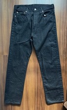Jean en denim noir Cotton