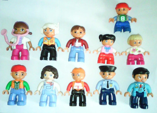 Lot figurines duplo - figurines,