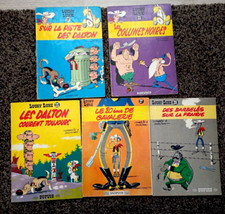 lot 5 bd souples LUCKY LUKE