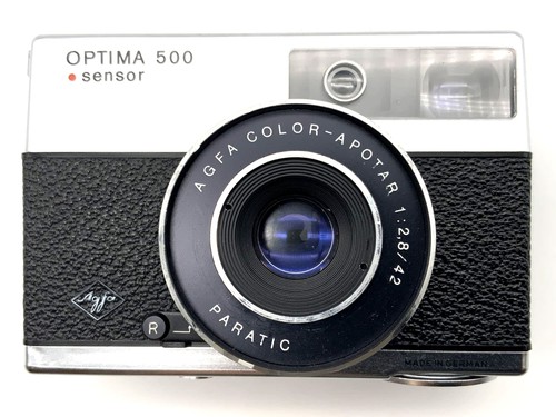 Agfa optima 500 - optima, sensor