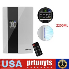 Smart Dehumidifier 2200ML Air Purifier Dryer Damp Bedroom Remote Home Office