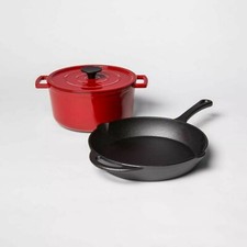 Cast Iron Skillet set Enamel