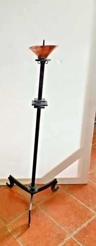 Chandelier sur pied fer - chandelier,