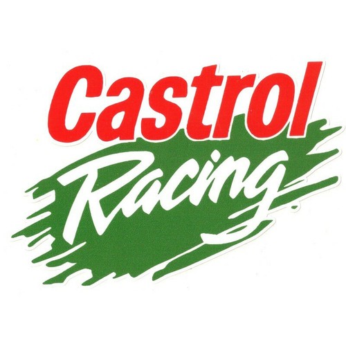 Castrol racing sticker vinyle - racing,