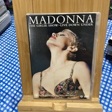 Madonna DVD The Girlie Show - Live Concert Down Under Show Region 4 Rare