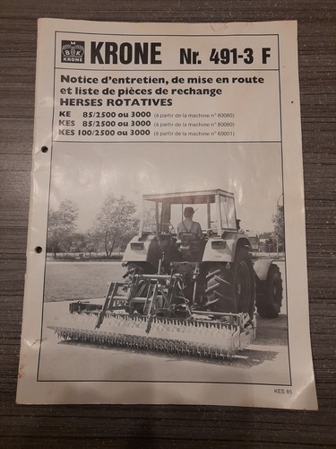 Notice descriptive tracteur - descriptive,
