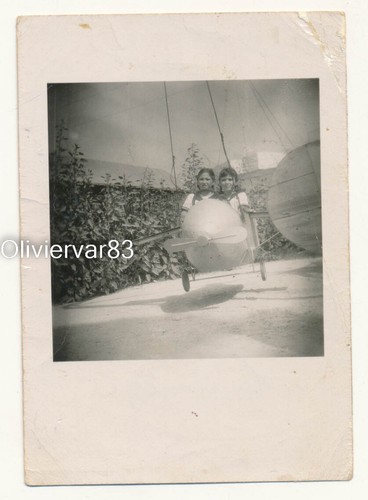Photo vintage 1952 fillettes - 1952,
