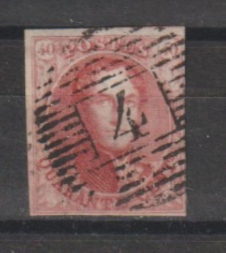 Belgium 1849 cob 5 - -,