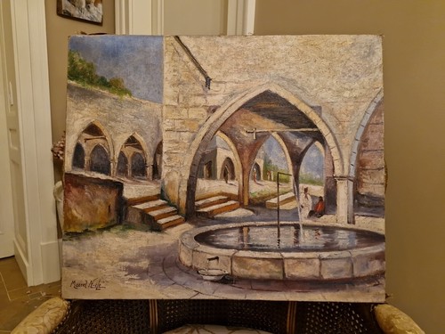 Peinture orientaliste ancienne - orientaliste,