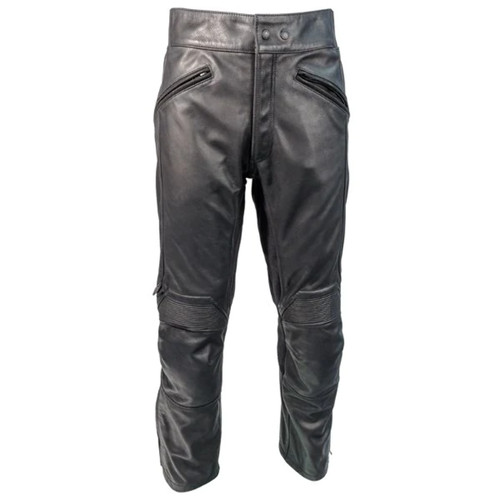 Pantalon moto cuir - pantalon, de