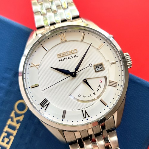 Seiko white roman numeral dial - seiko,