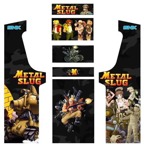 Stickers metal slug pour - slug,