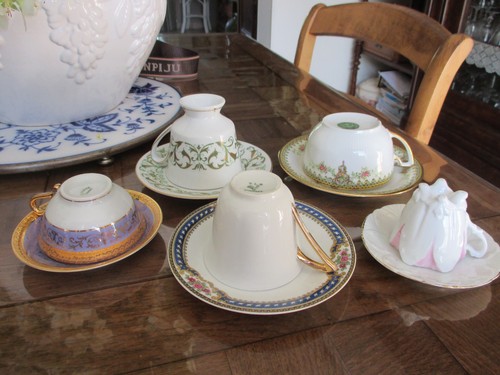 Anciennes tasses porcelaine - anciennes, de
