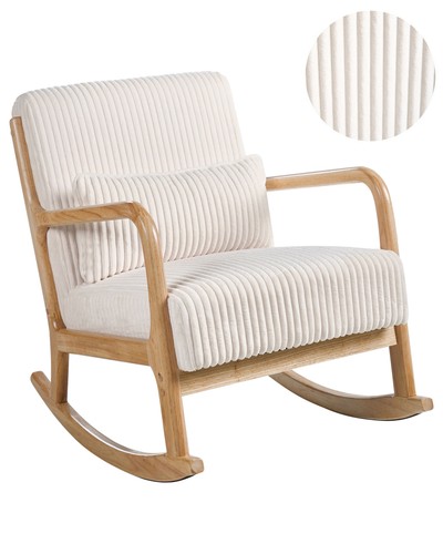 Fauteuil bascule vintage en - à,