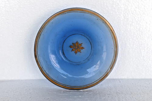 Bleu vintage opaline verre - opaline, peu
