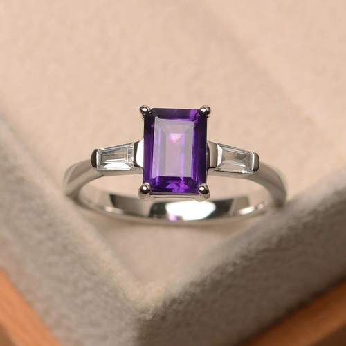 Bague améthyste de - en,