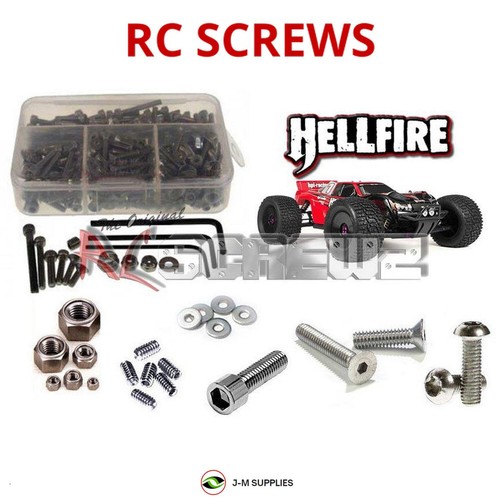 Rcscrewz stainless screw kit - stainless,