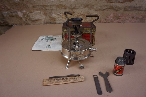 Rechaud vintage primus chromé - rechaud,