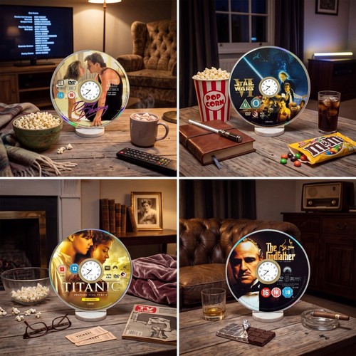 Horloge bureau dvd - horloge,