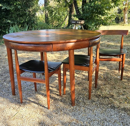 Table chaises roundette - , hans