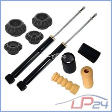 2x AMORTISSEUR À GAZ+COUPELLES+KIT DE PROTECTION ARRIÈRE POUR VW POLO 6N 6N1 6N2
