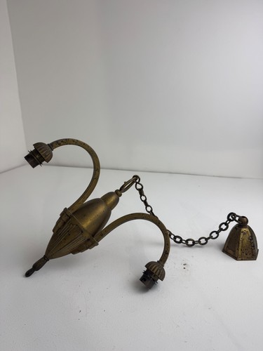 Ancien lustre art deco - art,