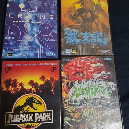 Megadrive software set 4 - of,